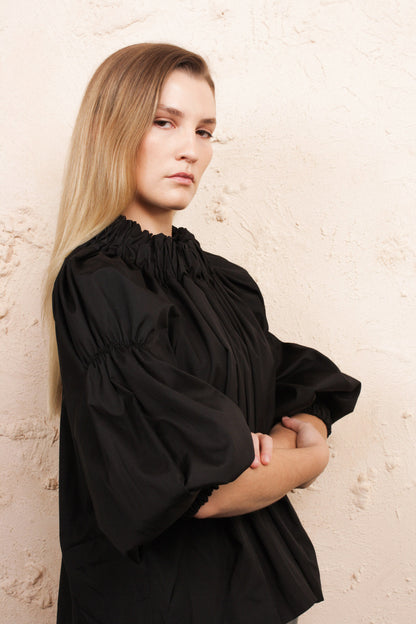 High Neck Blouse