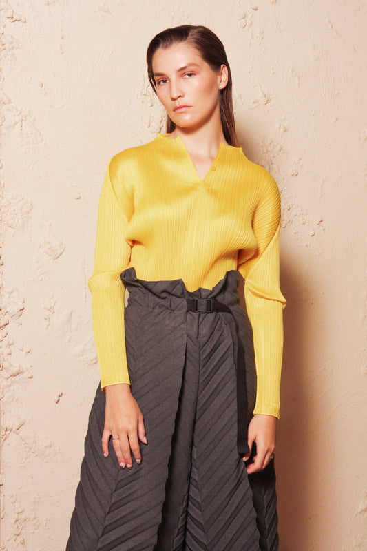 Long Sleeve Top Yellow