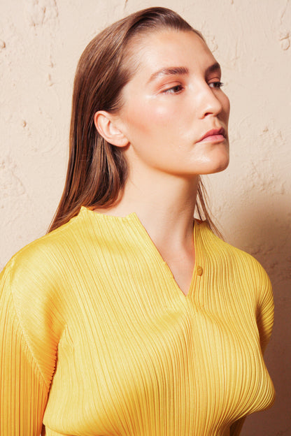 Long Sleeve Top Yellow