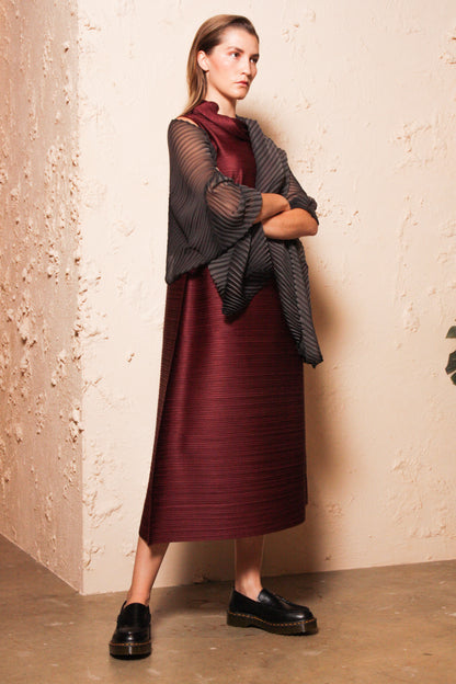Shibori Scarf Grey
