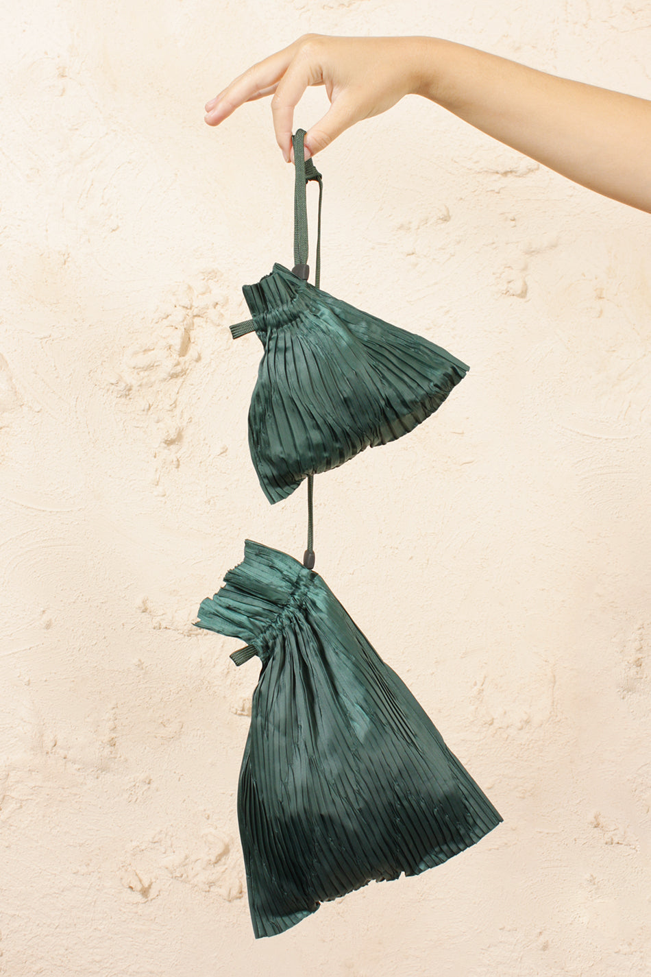 Drawstring Bags Green