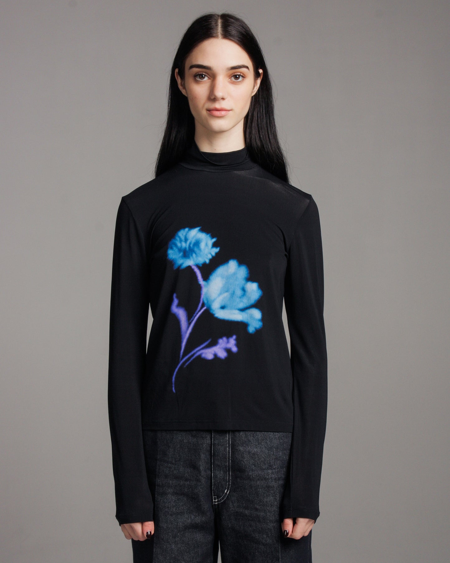 Black & Blue Tella Top