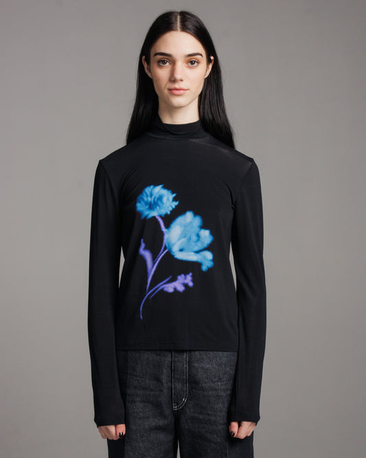 Black & Blue Tella Top