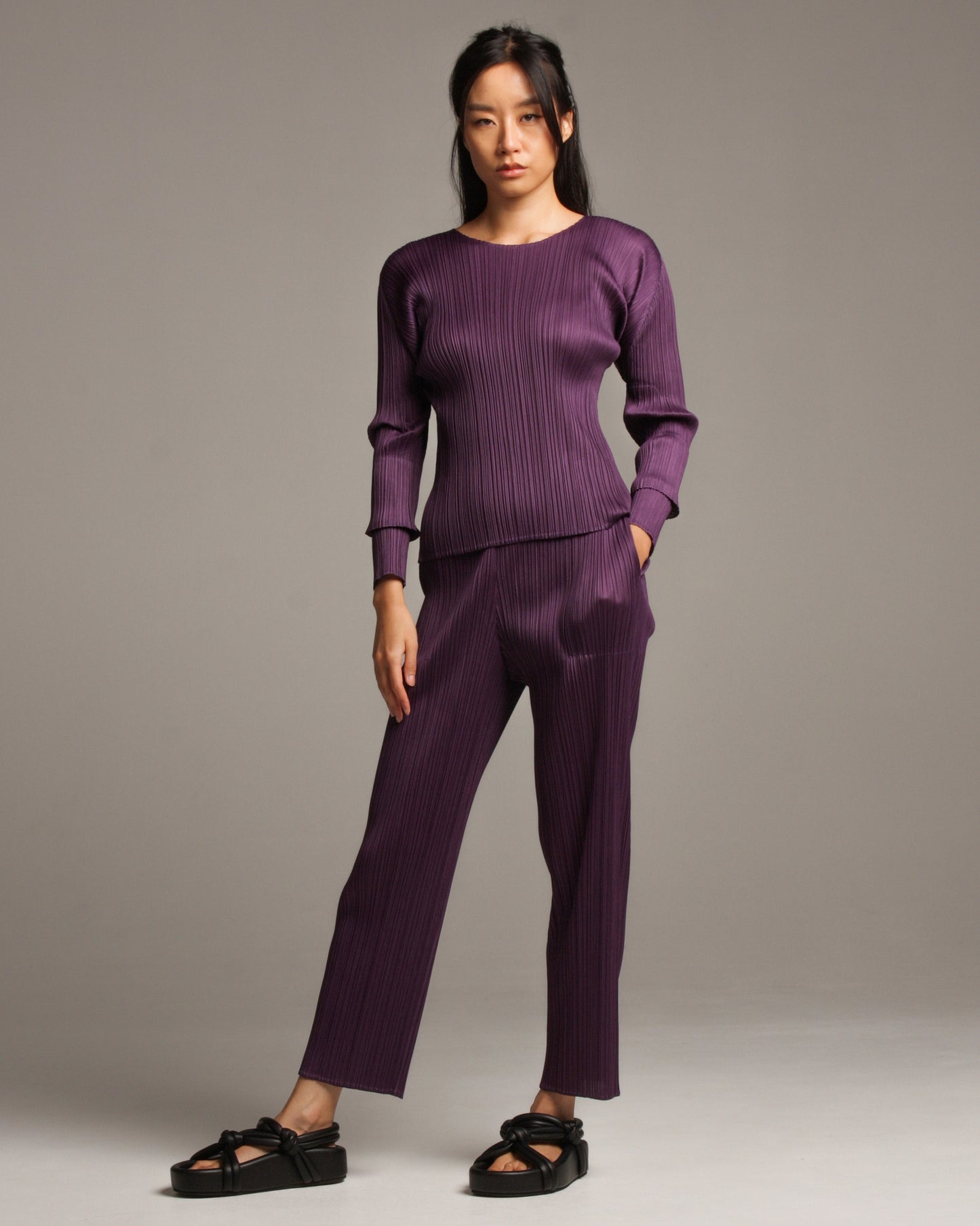Classic Purple Longsleeve Top