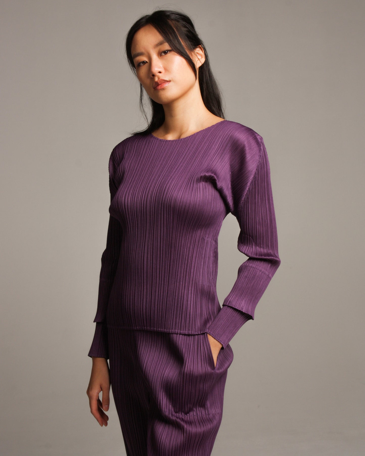Classic Purple Longsleeve Top