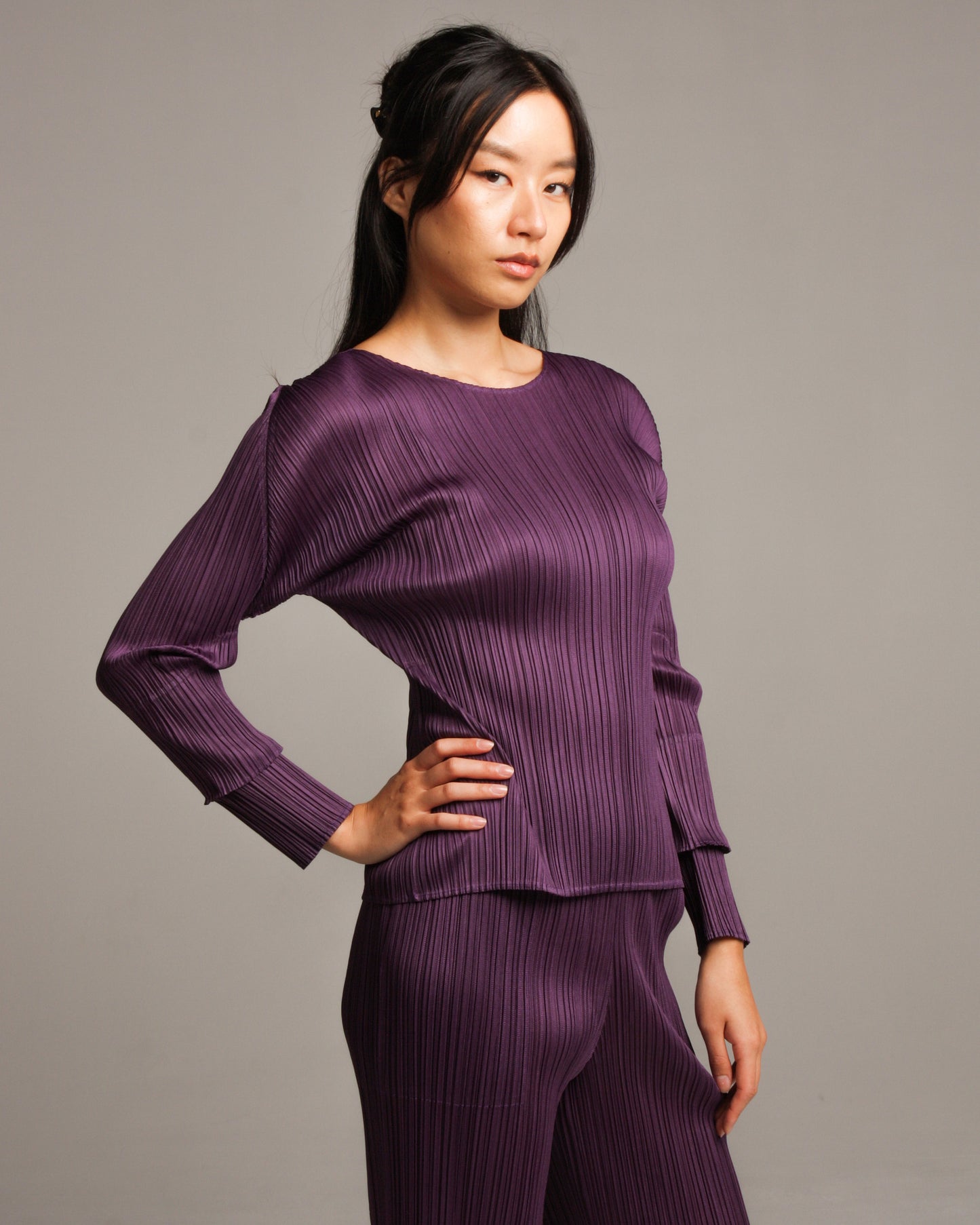 Classic Purple Longsleeve Top