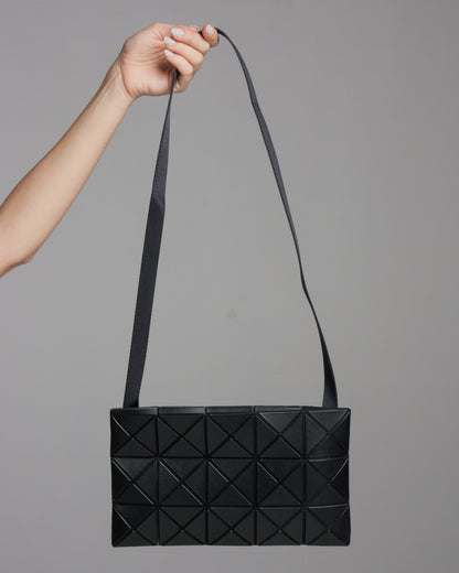Matte Black Lucent Crossbody Bag