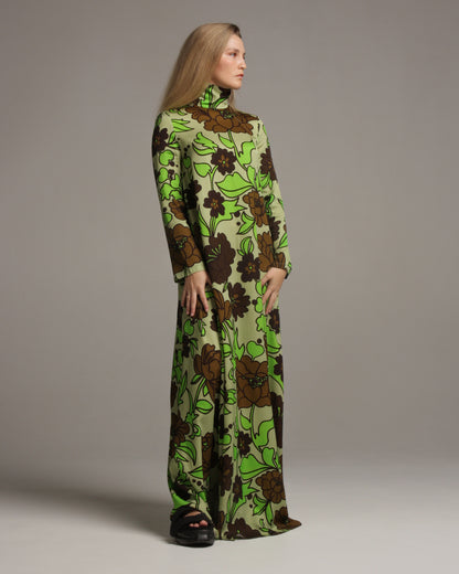 Dilani Big Peonies Dress