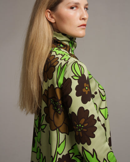 Dilani Big Peonies Dress