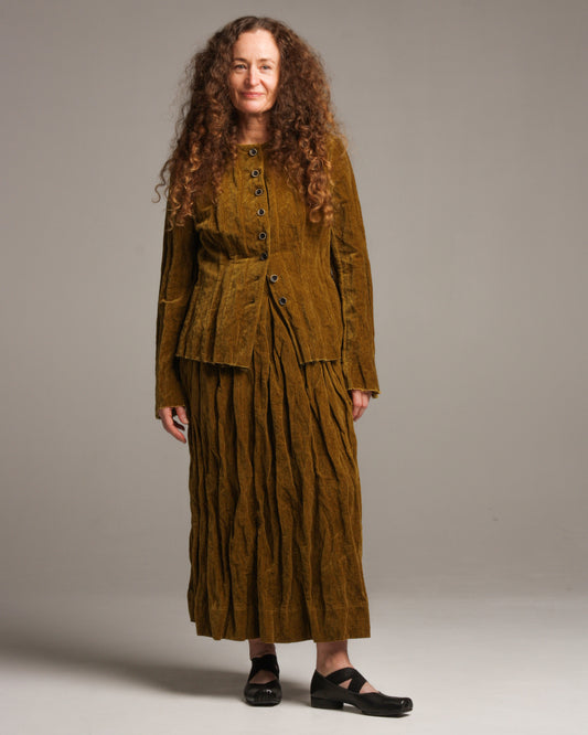 Gome Mango Velvet Skirt