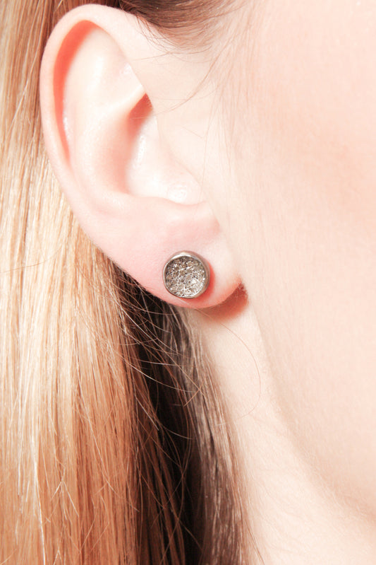 Belquis Icy Grey Diamond Earrings