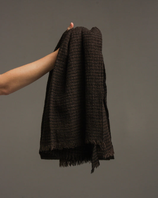 Black Woven Stole