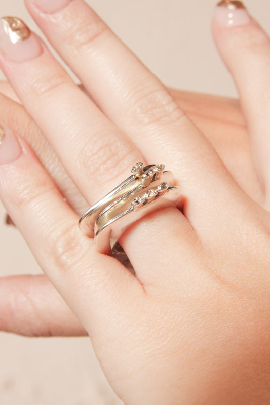Dolores Triple Falamank Ring