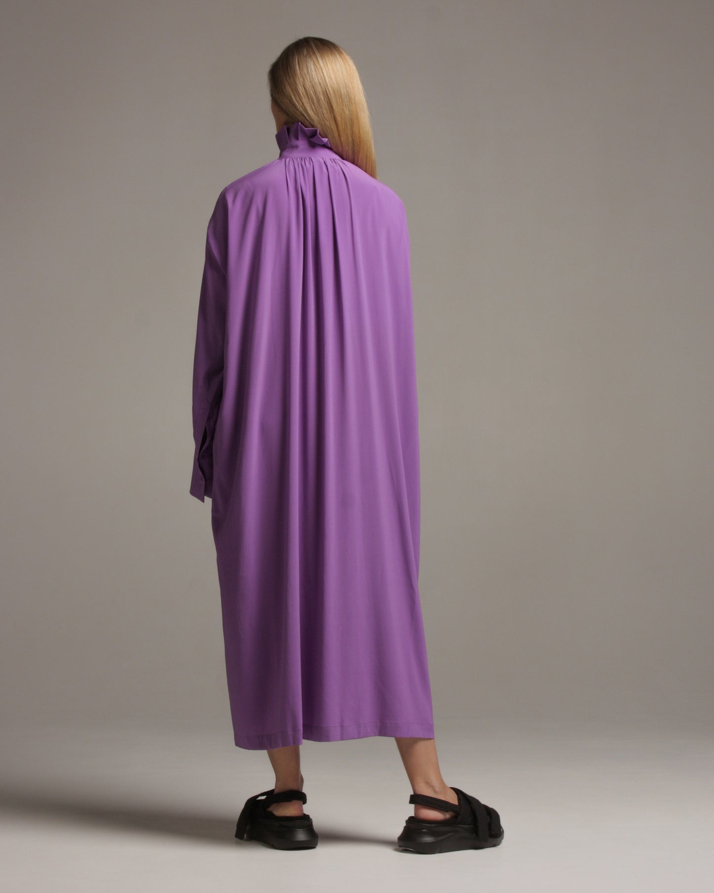 Diana Long Sleeve Lavender Dress