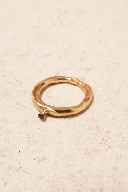 Seiko Copper Ruby Ring