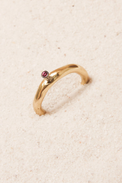 Seiko Copper Ruby Ring