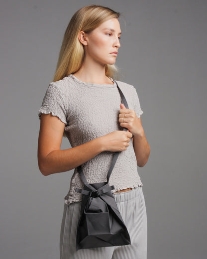 Bloom Pleats Crossbody Bag