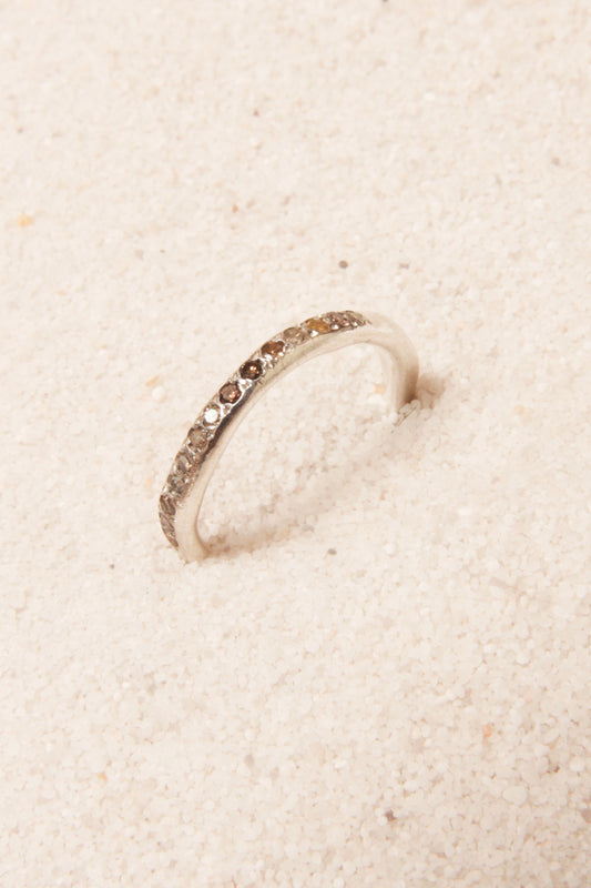 Sei Cognac Diamond Ring