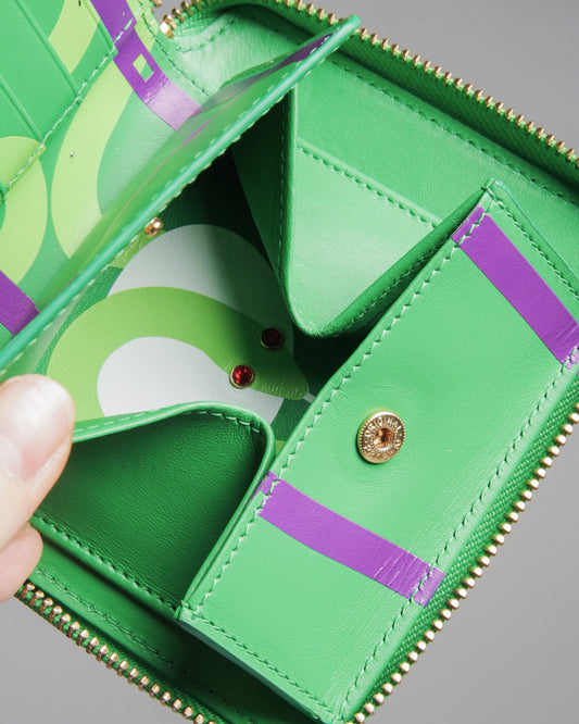Ruby Eyes Green Fold Out Wallet