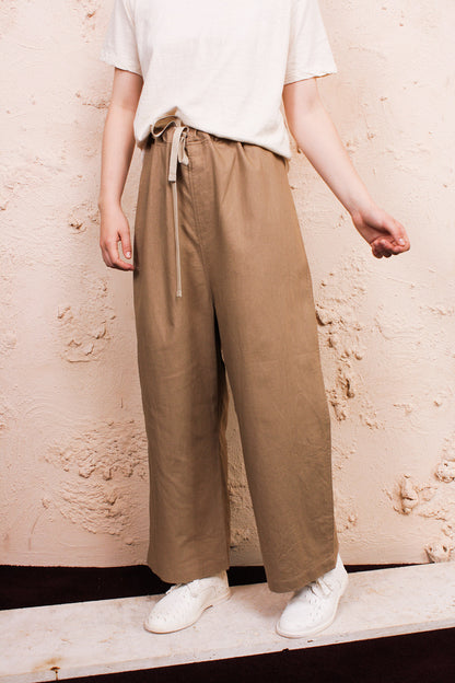 Beige China Pant