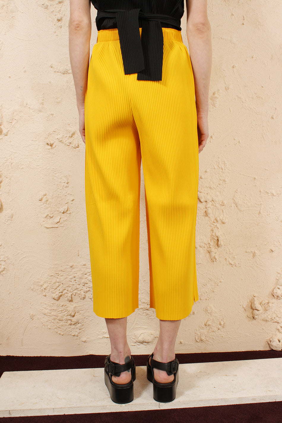 Apoc Wide Trousers Yellow