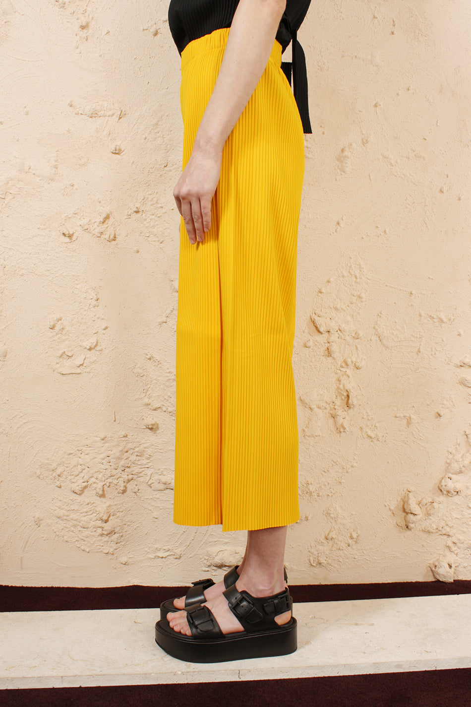 Apoc Wide Trousers Yellow