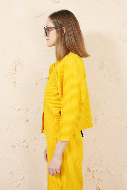 Apoc Cardigan Yellow