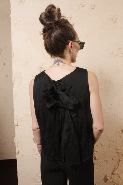 Line Darted Top