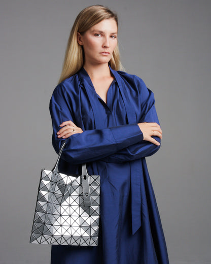 Silver Prism Tote Bag