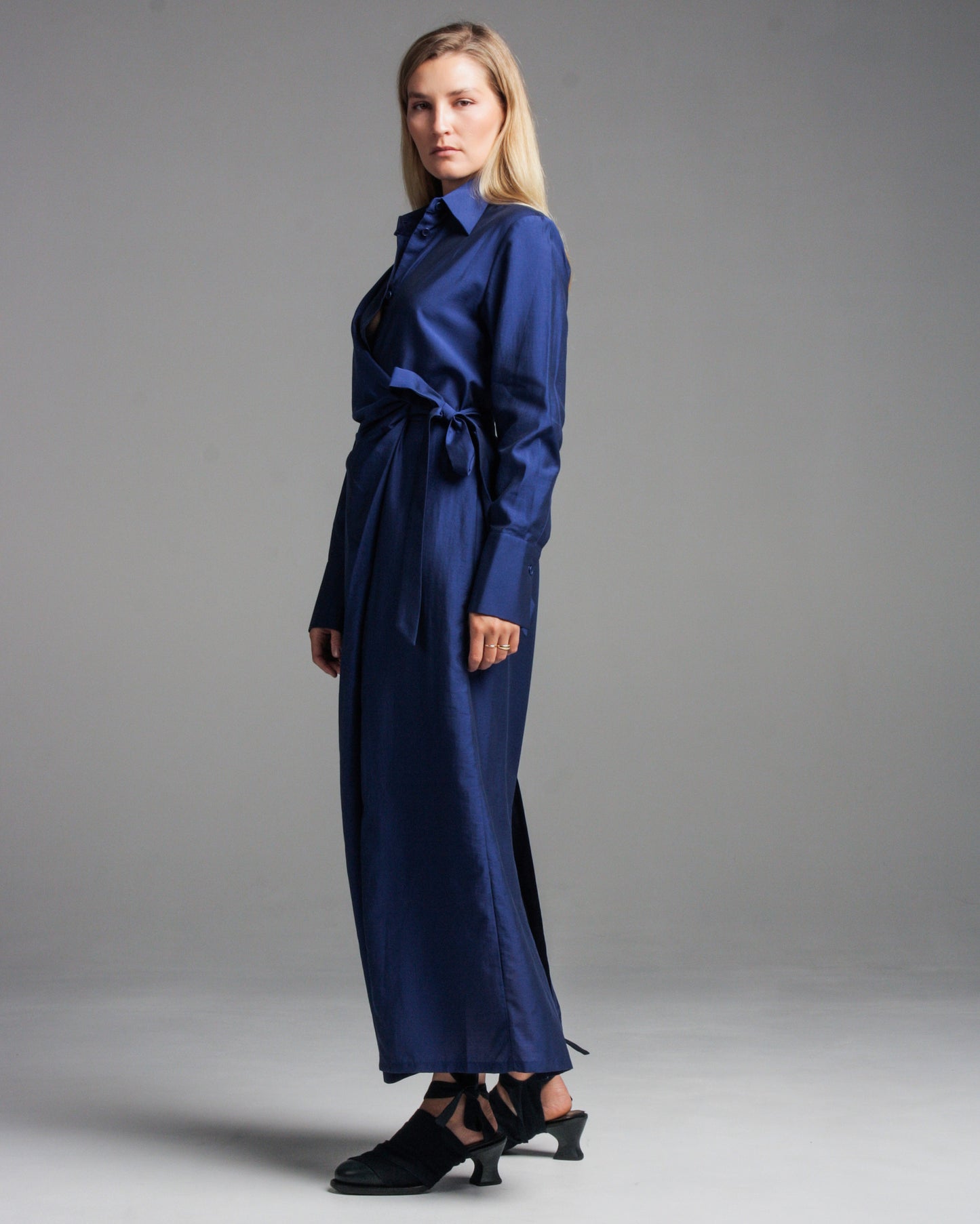 Daya Long Sleeve Knot Dress