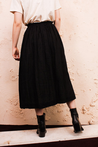 Black Boil Washer Skirt