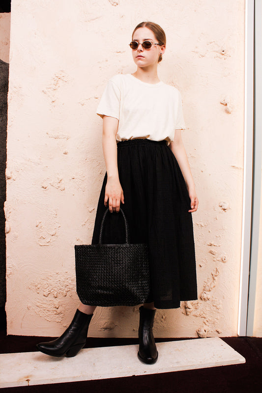 Black Boil Washer Skirt