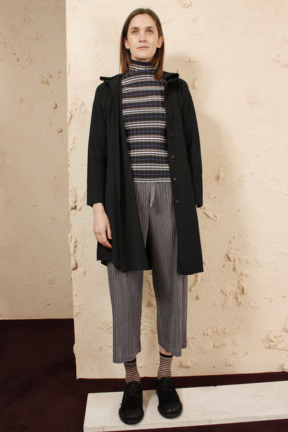 Cropped Wide Trouser Grey