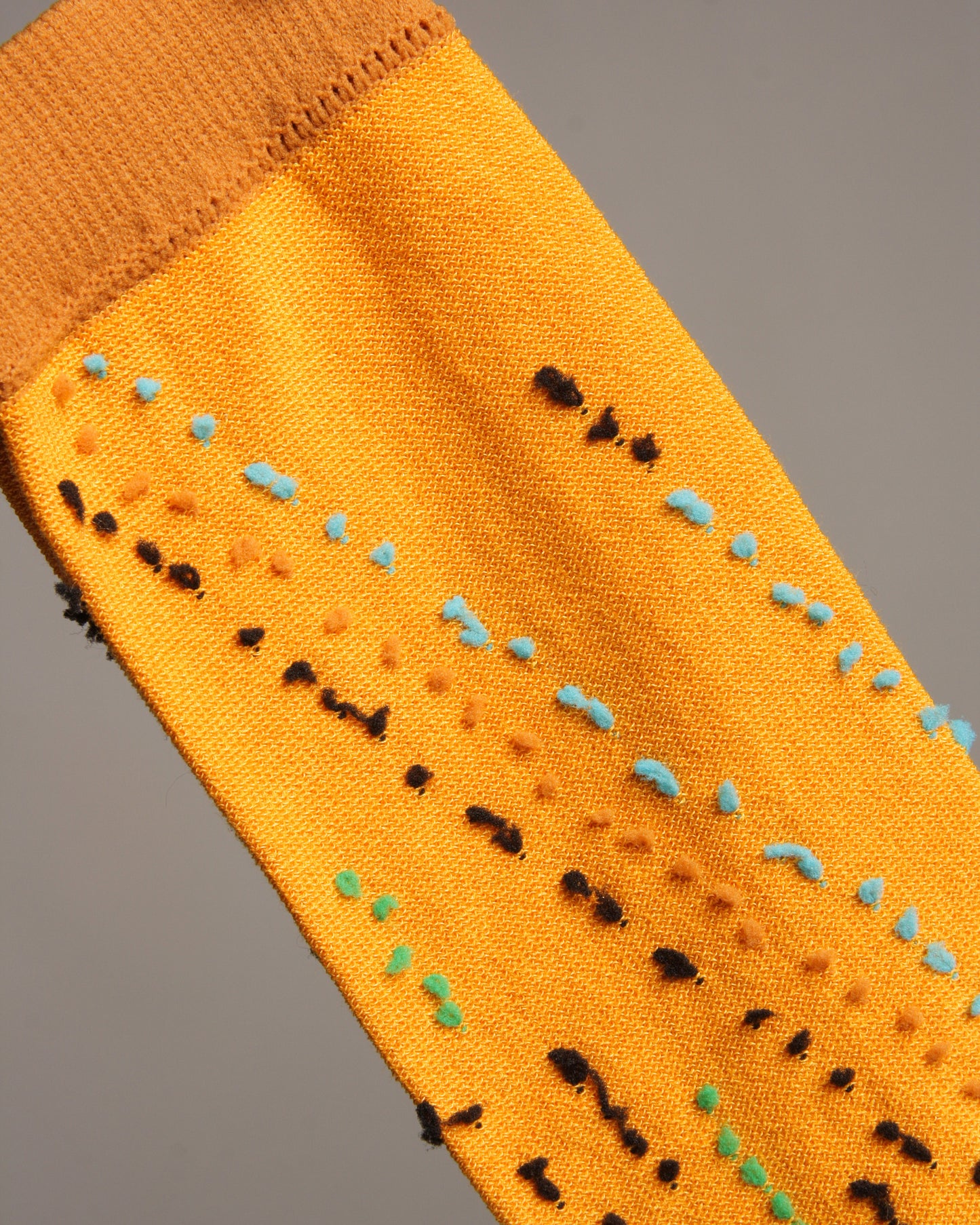 Orange Stitch Socks
