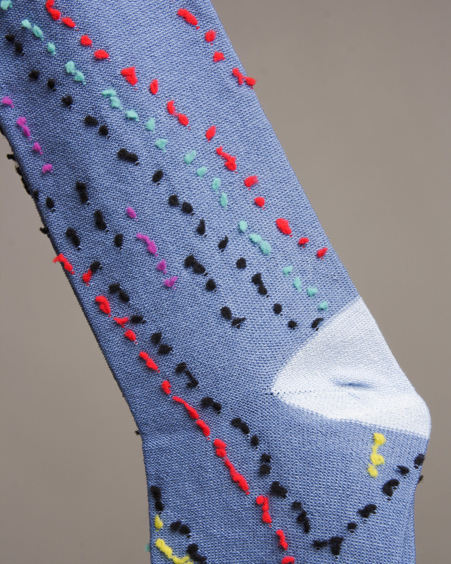 Purple Stitch Socks