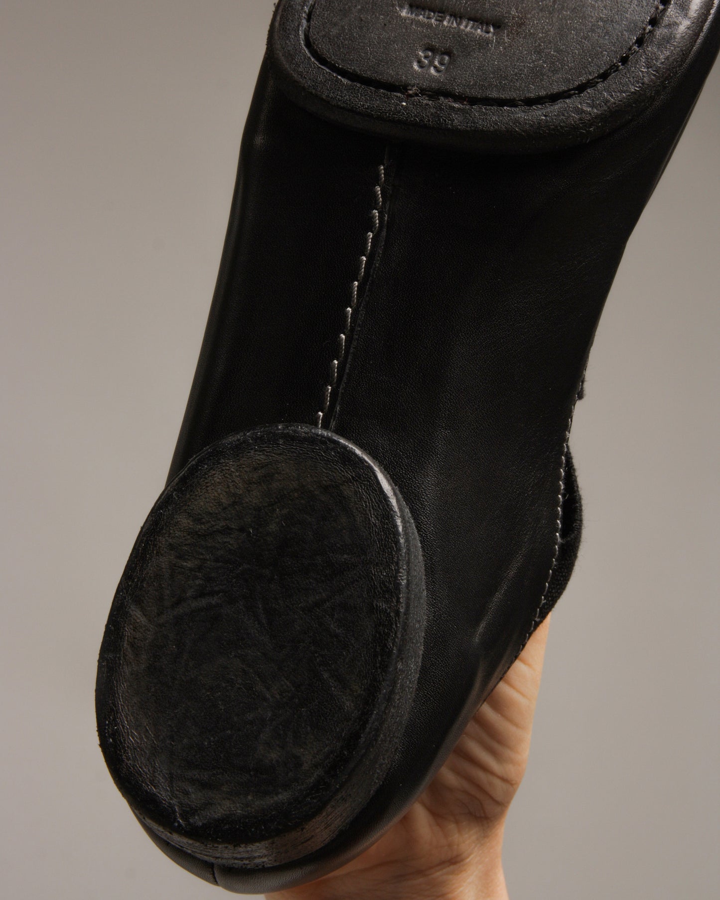 Ballet Black Leather Shoes