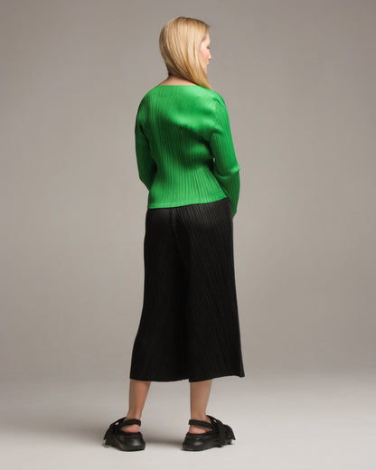 Green Long Sleeve Top