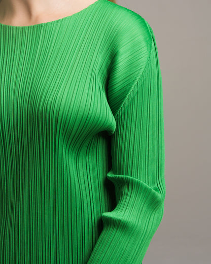 Green Long Sleeve Top