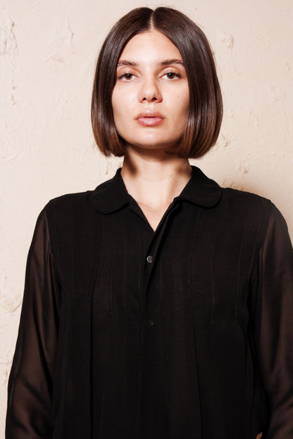 Sheer Sleeve Shirt