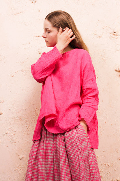 Pink Boil Washer Pullover