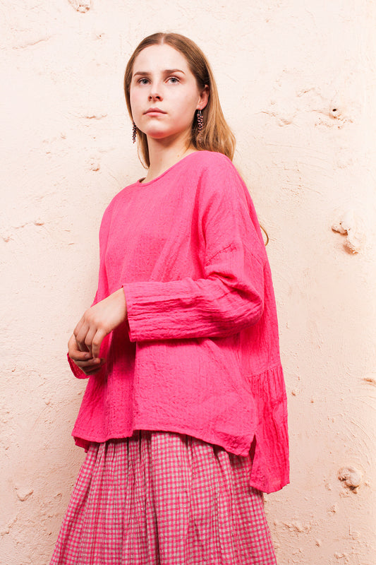 Pink Boil Washer Pullover