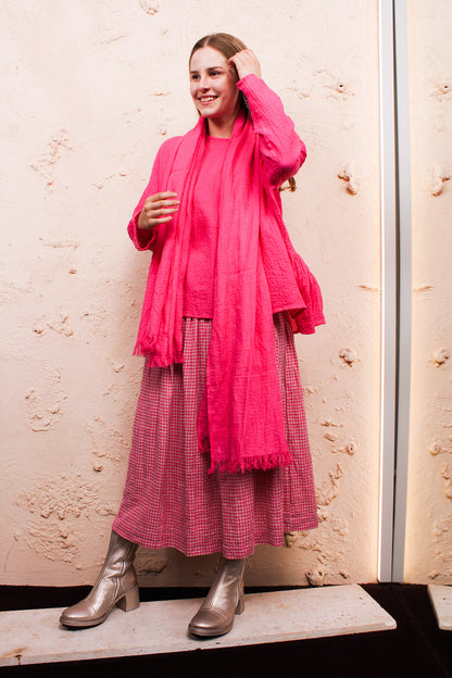 Pink Boil Washer Pullover