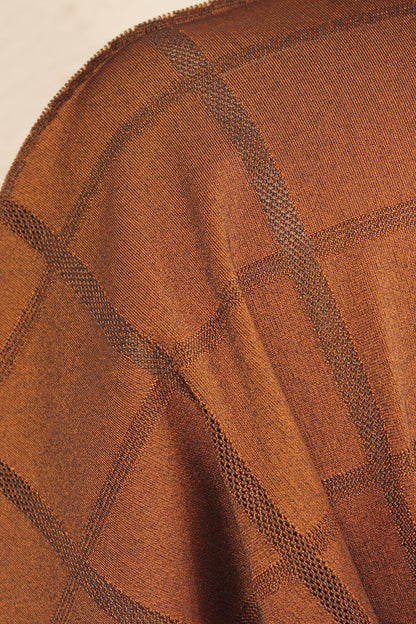 Relaxed Tie Dress Brown
