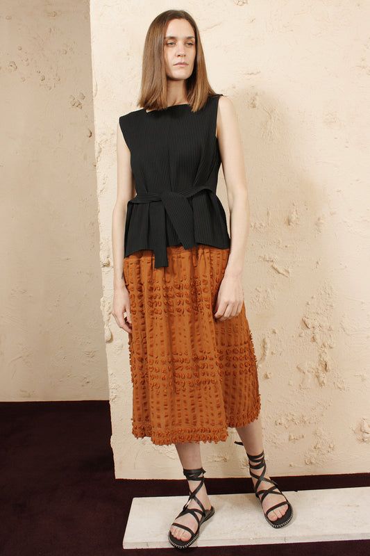 Cauliflower Pon Skirt Terra