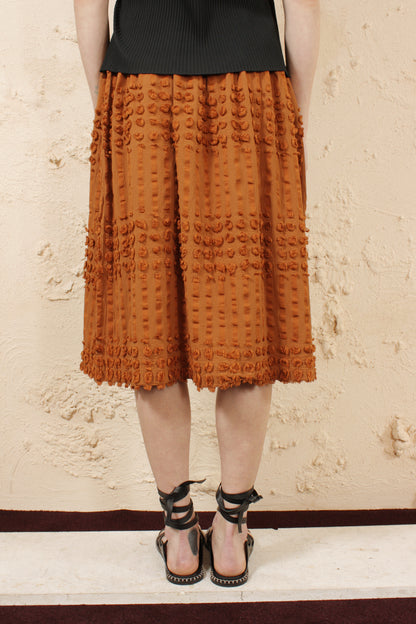 Cauliflower Pon Skirt Terra