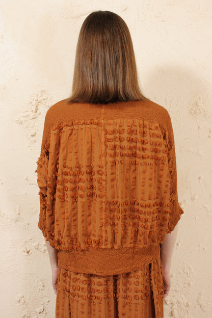 Cauliflower Pon Cardigan Terra