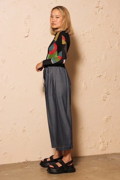 Denim Adjustable Trouser