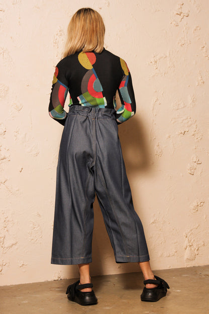 Denim Adjustable Trouser