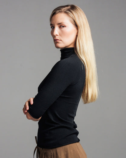 Black Kiyomi Top
