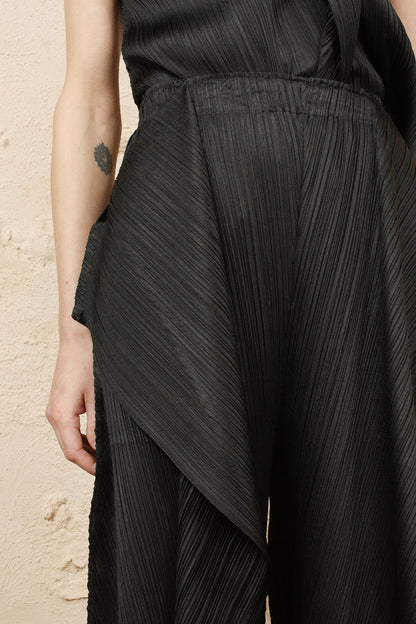 Draped Pants Black